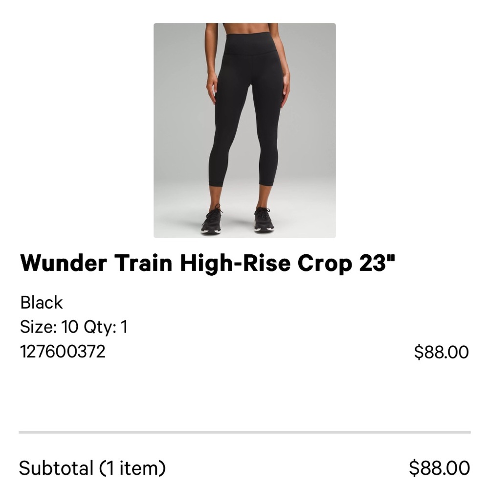 LIKE NEW LULULEMON LEGGINGS!! - Picture 6 of 6